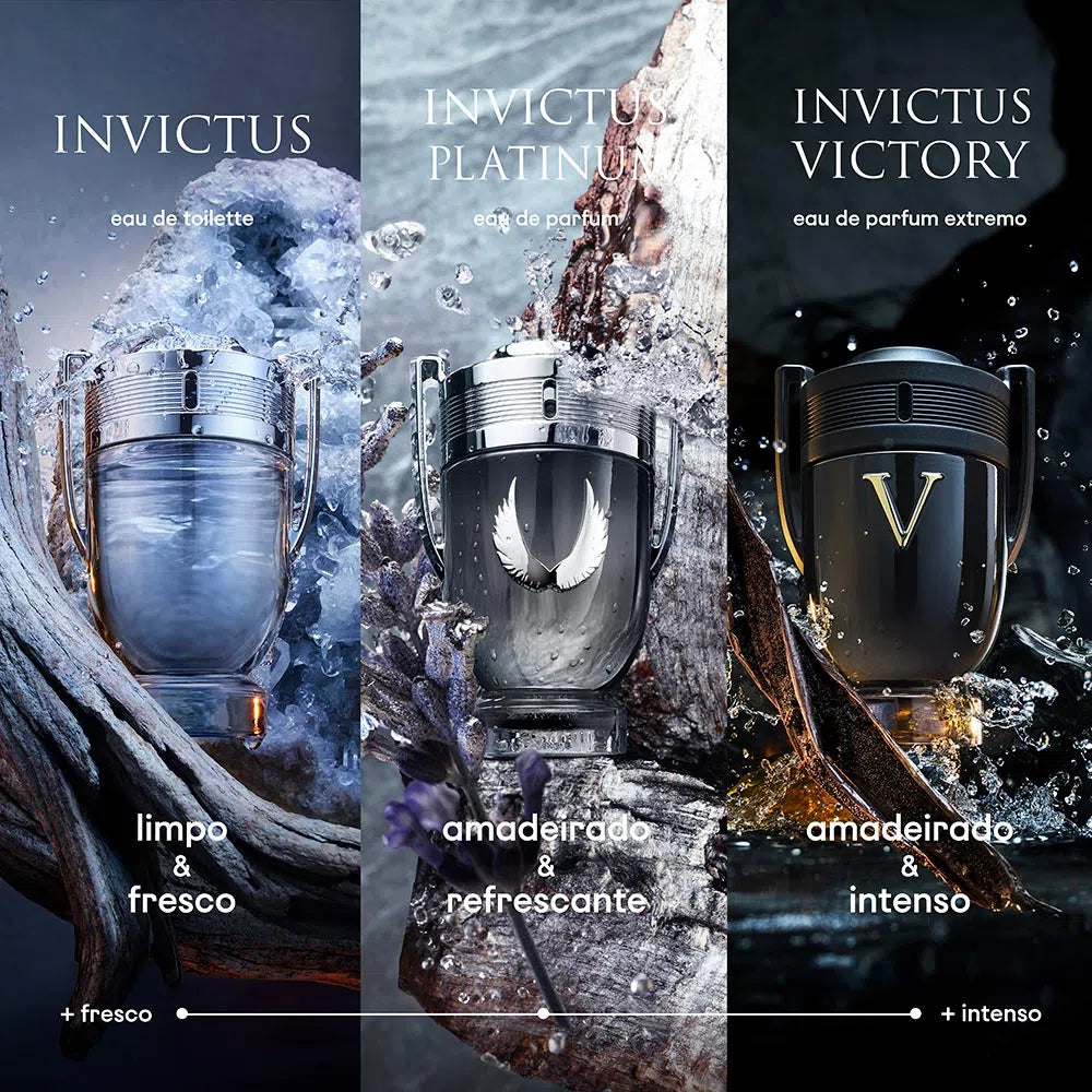 Invictus Platinum Paco Rabanne –   Profumi Uomo – Eau de Parfum - 100ml