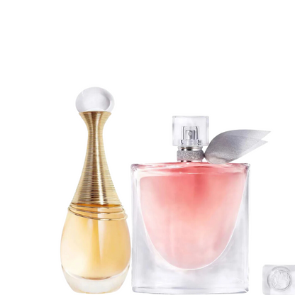 2 Parfums  Dior J'ADORE et Lancôme LA VIE EST BELLE (Eau de Parfum) 100ml