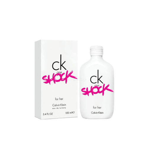 Calvin Klein CK One Shock For Her Eau de Toilette Women's Perfume Spray (100ml, 200ml)